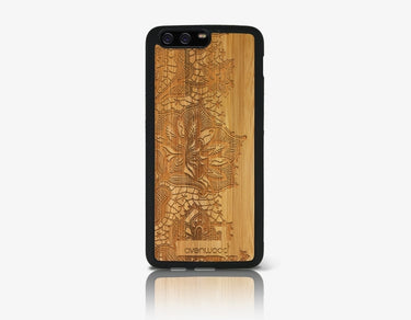 Coque arrière FLEURS Huawei P10